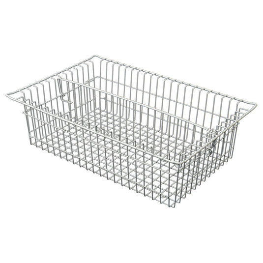 5″ Wire Basket for MedStor Max Cabinets, One Long Divider, 81071-1