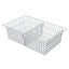 5ƒ¢¢‚¬‚³ Wire Basket for MedStor Max Cabinets, One Short Divider, 81071-2