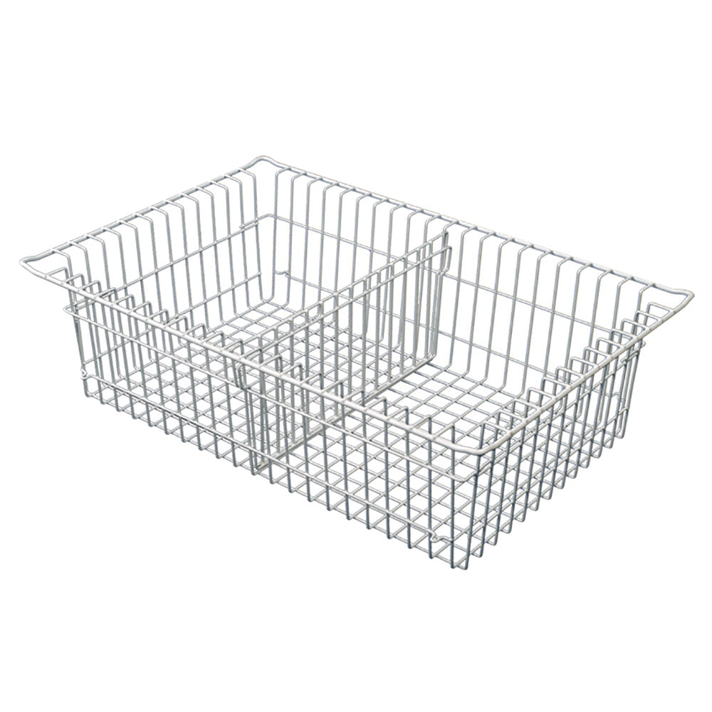 5? Wire Basket for MedStor Max Cabinets, One Short Divider, 81071-2 Main image