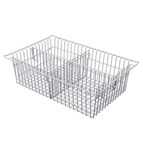 Harloff 5″ Wire Basket for MedStor Max Cabinets, One Short and One Long Divider, 81071-3