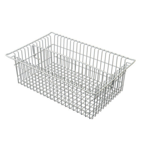 Harloff 8″ Wire Basket for MedStor Max Cabinets, One Long Divider, 81072-1