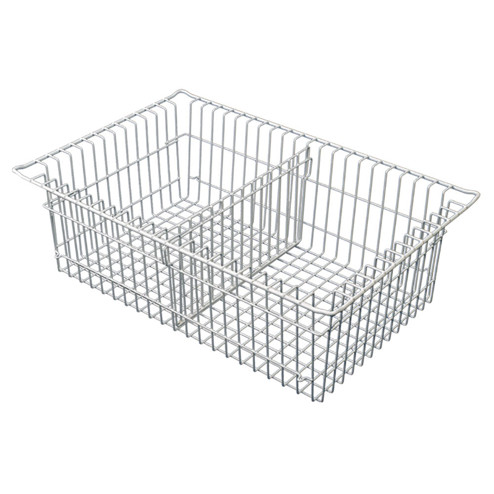 8? Wire Basket for MedStor Max Cabinets, One Short Divider, 81072-2 Main image