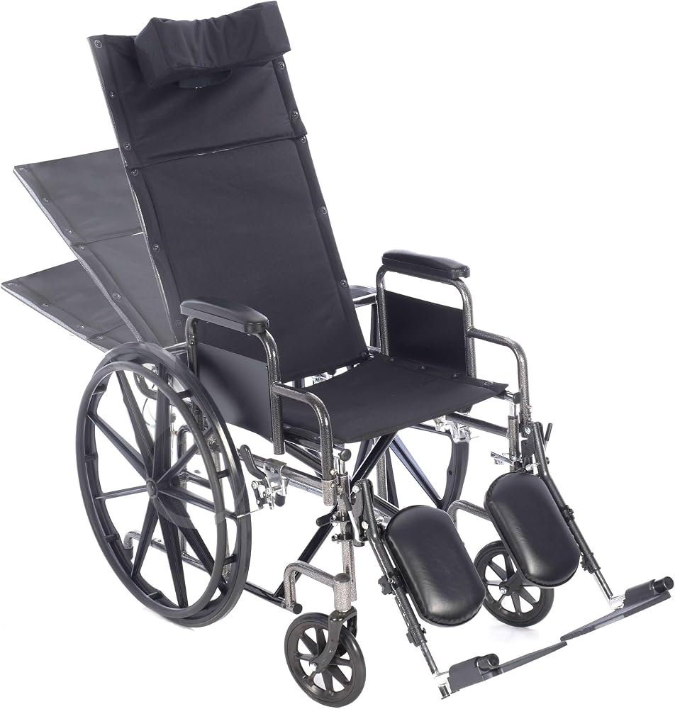 15015-24 Bariatric Reclining Wheelchair Extension Back Uphol Code: RPWC02-15X24 Main image
