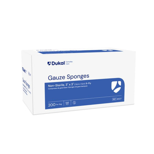 Everyday Care Non-Sterile Gauze Sponges, 8-Ply, 3" x 3"