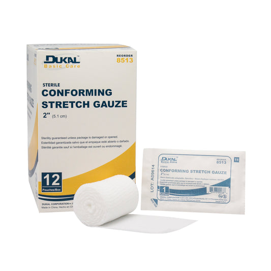 Sterile Basic Care Conforming Stretch Gauze 2"