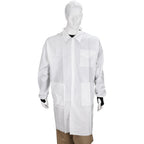 White Lab Coat with Pockets