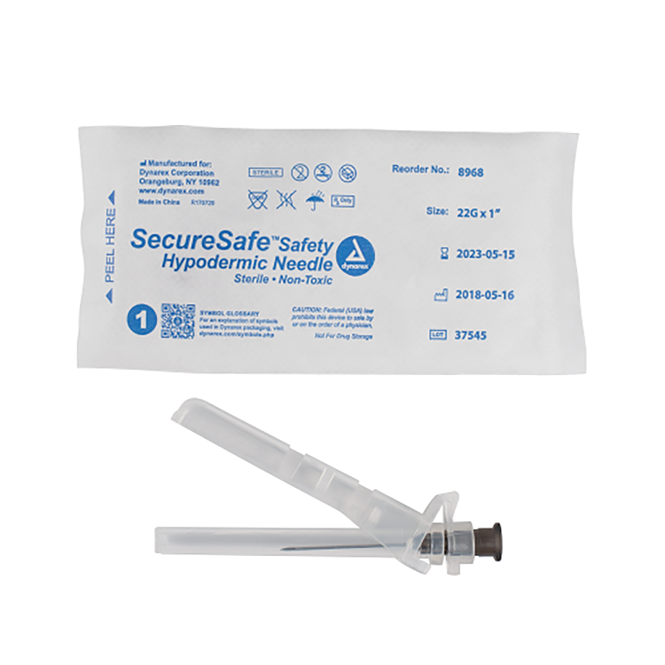 SecureSafe Safety Hypodermic Needles