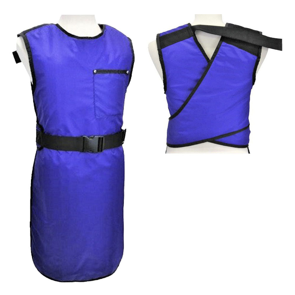 QUICK DROP APRON - .25 mm   Lead Free   24X38 Royal Blue - Medium