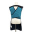 QUICK DROP APRON - .25 mm   Lead Free with Collar  24X38  Teal - Medium