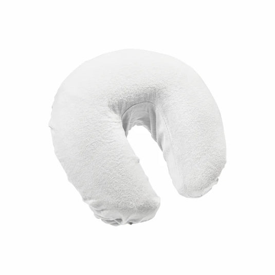 Cotton Flannel Face Rest Cover, White