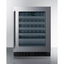 Shallow 18" deep 24" wide undercounter wine cellar