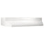 30" wide range hood in white