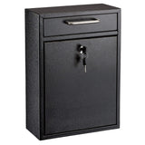 Large Wall Mountable Mailbox with Key Lock
