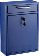 Large Wall Mountable Mailbox with Key Lock