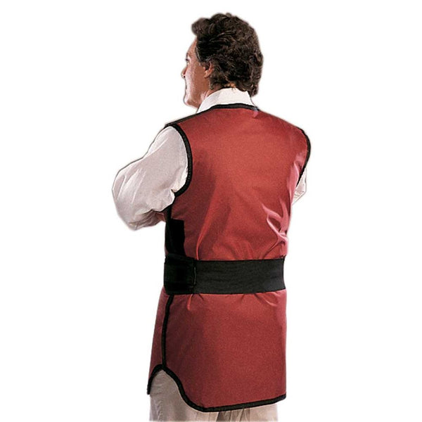 FRONT CLOSING SPECIAL PROCEDURE APRON - .25 mm   Lead Free   24X38 Dog Paw - Large Main image