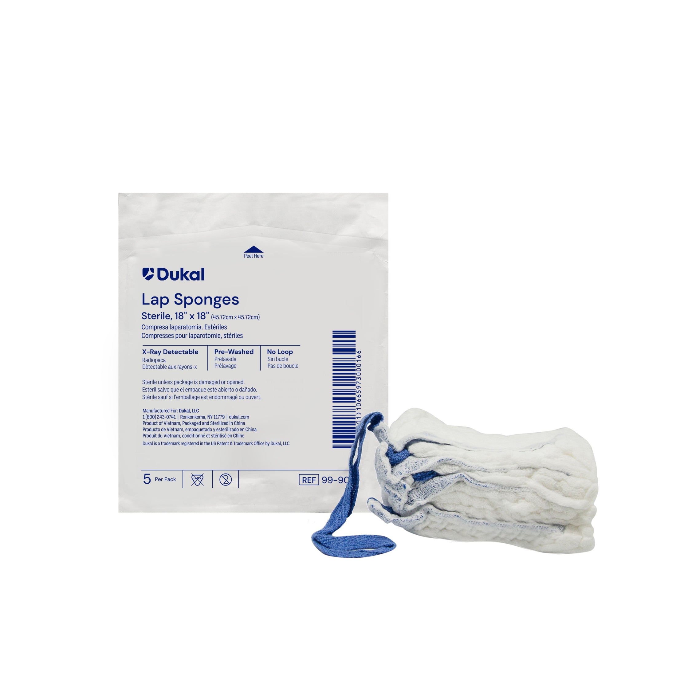 Sterile Laparotomy Sponges 18" x 18" - 99-9018