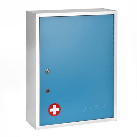 Large Medical Security Cabinet Dual Locks