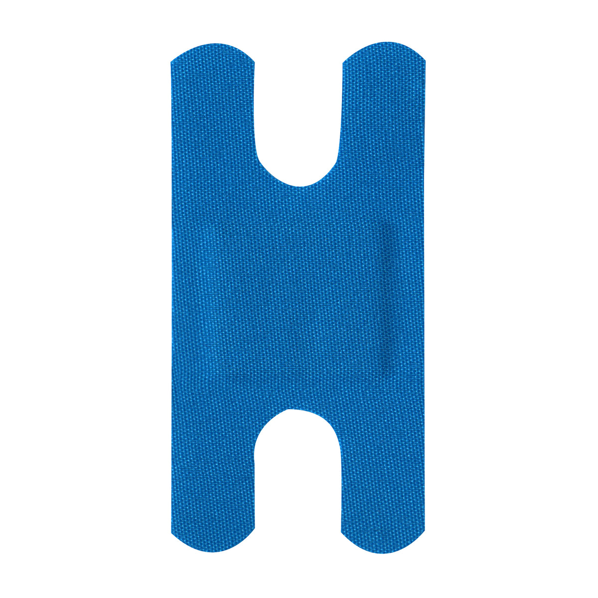 Metal Detectable Fabric Adhesive Bandages Knuckleband 1-1/2 x 3, Blue