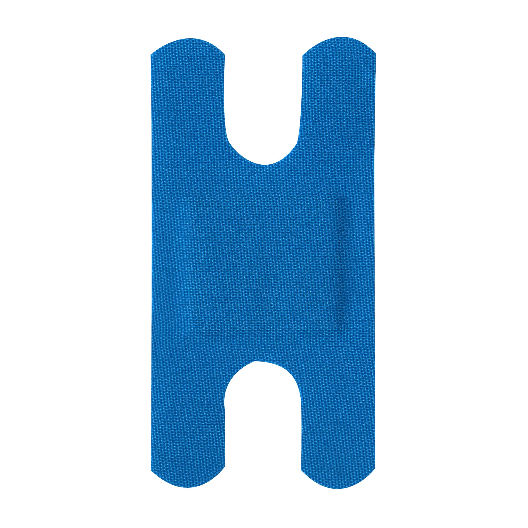 Metal Detectable Fabric Adhesive Bandages Knuckleband 1-1/2 x 3, Blue