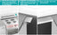 Filler kit in stainless steel for 27" wall ovens