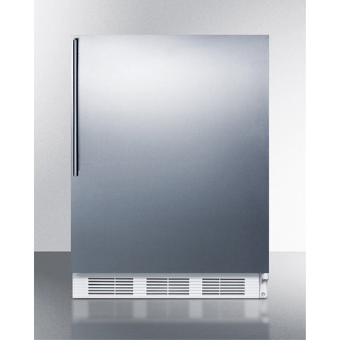 Accucold ADA compliant, undercounter all-refrigerator for residential use, auto defrost with integrated door frame for