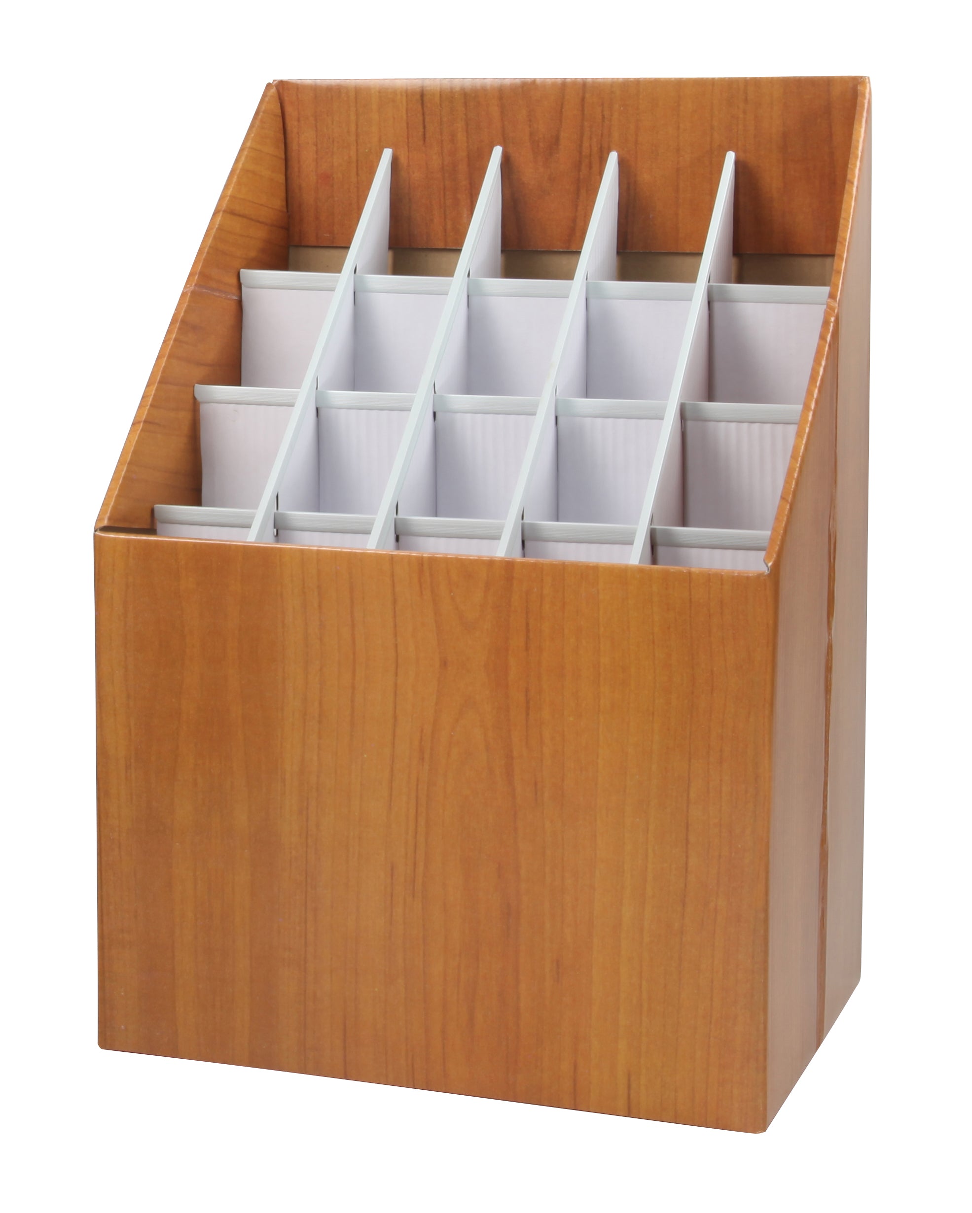 20-Slot Upright Roll file Corrugated Box