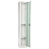 72" H x 12" W Single Tier Steel Storage Locker with Digital Lock,
