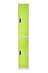 72" H x 12" W 2-Tier Steel Storage Locker with Digital Lock