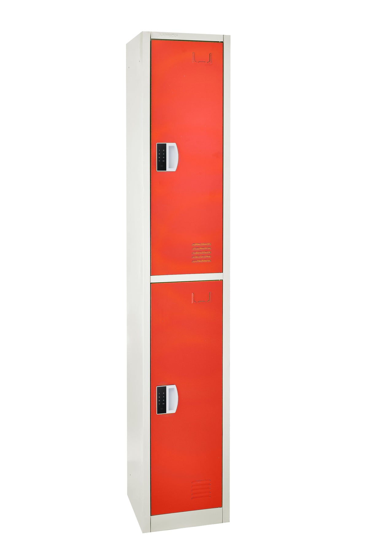 72" H x 12" W 2-Tier Steel Storage Locker with Digital Lock