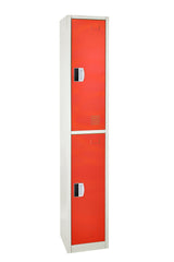 72" H x 12" W 2-Tier Steel Storage Locker with Digital Lock