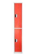 72" H x 12" W 2-Tier Steel Storage Locker with Digital Lock