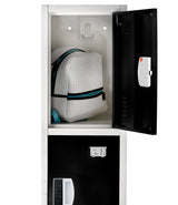72" H x 12" W 4-Tier Steel Storage Locker with Digital Lock