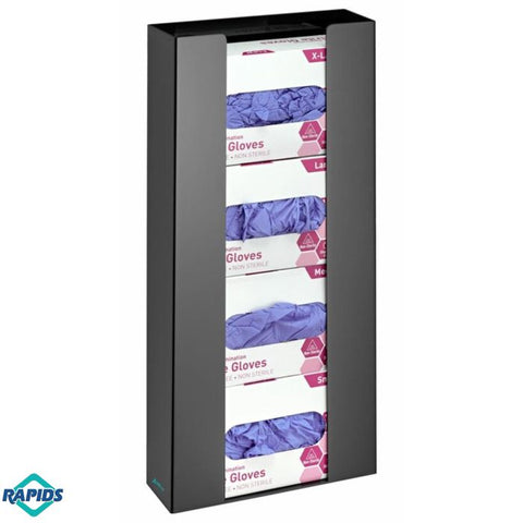 Quad Box Capacity Acrylic Glove Dispenser