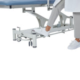 VivaComfort Elite-Line 550 lb Antimicrobial Upholstery Adjustable Height Hi-Lo Power Treatment Therapy Table with Padded