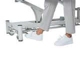 VivaComfort Elite-Line 550 lb Antimicrobial Upholstery Adjustable Height Hi-Lo Power Treatment Therapy Table with Padded