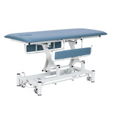 VivaComfort Elite-Line 550 lb Antimicrobial Upholstery Adjustable Height Hi-Lo Power Treatment Therapy Table with Padded