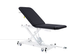 VivaComfort XRO Series 2-Section Electric Height and Back Adjustable Exam Table, 600 lbs Capacity, Black