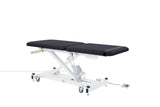 VivaComfort XRO Series 2-Section Electric Height and Back Adjustable Exam Table, 600 lbs Capacity, Black