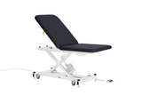 VivaComfort XRO Series 2-Section Electric Height and Back Adjustable Exam Table, 600 lbs Capacity, Black