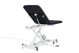 VivaComfort XRO Series 2-Section Electric Height and Back Adjustable Exam Table, 600 lbs Capacity, Black