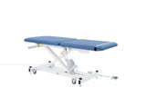 VivaComfort XRO Series 2-Section Electric Height and Back Adjustable Exam Table, 600 lbs Capacity, Blue