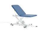 VivaComfort XRO Series 2-Section Electric Height and Back Adjustable Exam Table, 600 lbs Capacity, Blue