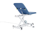 VivaComfort XRO Series 2-Section Electric Height and Back Adjustable Exam Table, 600 lbs Capacity, Blue