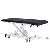 XRO Series 3-Section Electric Height and Back Adjustable Exam Table, 600 lbs. Capacity, Black