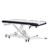 XRO Series 3-Section Electric Height and Back Adjustable Exam Table, 600 lbs. Capacity, Black