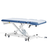 XRO Series 3-Section Electric Height and Back Adjustable Exam Table, 600 lbs. Capacity, Blue