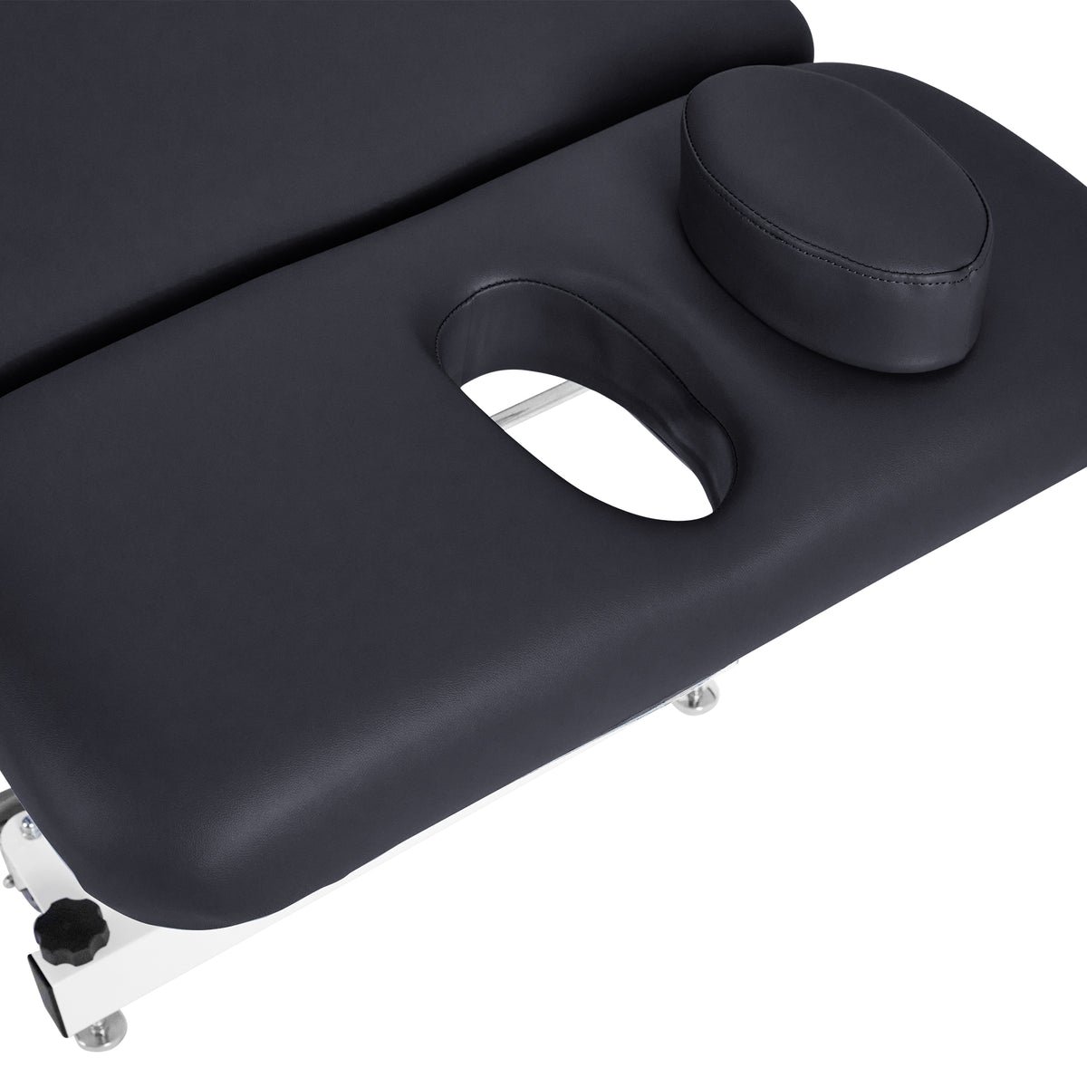 VivaComfort XRO Series 3-Section Electric Height and Back Adjustable Exam Table, 600 lbs. Capacity, Black