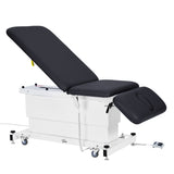 VivaComfort XRO Series 3-Section Electric Height and Back Adjustable Exam Table, 600 lbs. Capacity, Black