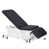 VivaComfort XRO Series 3-Section Electric Height and Back Adjustable Exam Table, 600 lbs. Capacity, Black