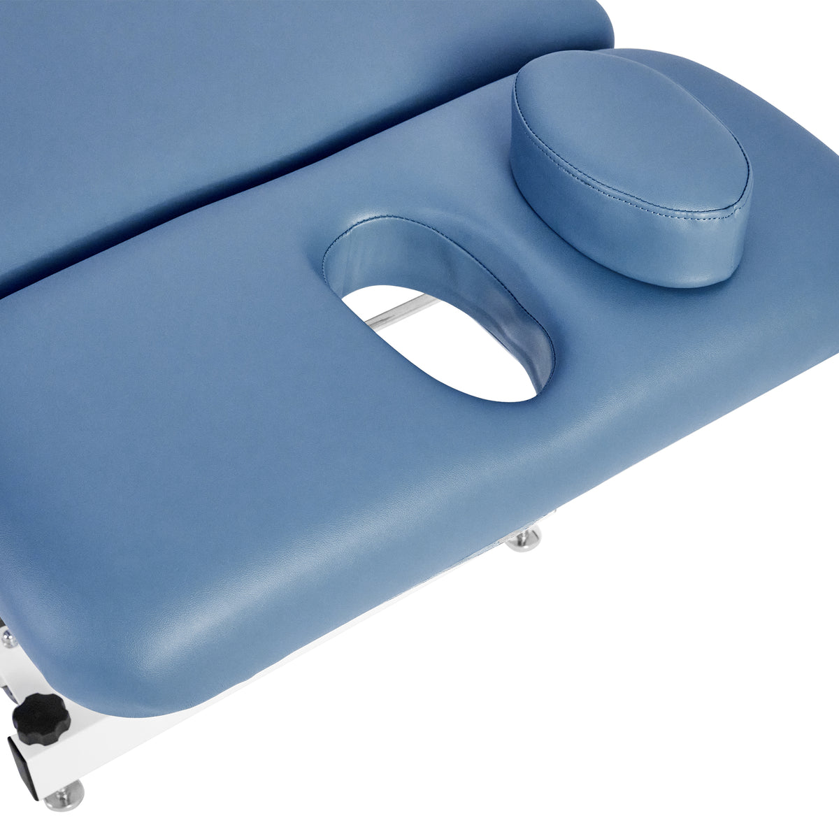 VivaComfort XRO Series 3-Section Electric Height and Back Adjustable Exam Table, 600 lbs. Capacity, Blue